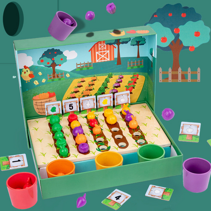Educational Farm Toy with Colors and Number Learning
