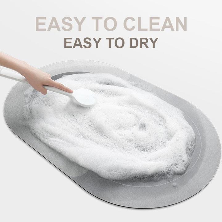 Ultra Absorbent Bathroom Floor Mat, Soft and Fast Drying