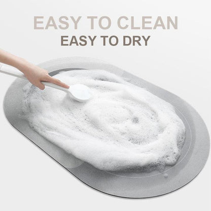 Ultra Absorbent Bathroom Floor Mat, Soft and Fast Drying