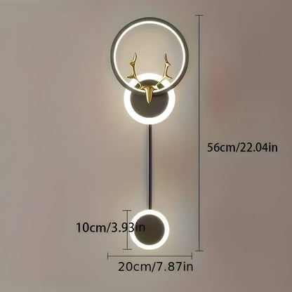 Slim Modern Double Wall Lamp for Ambient Home Lighting