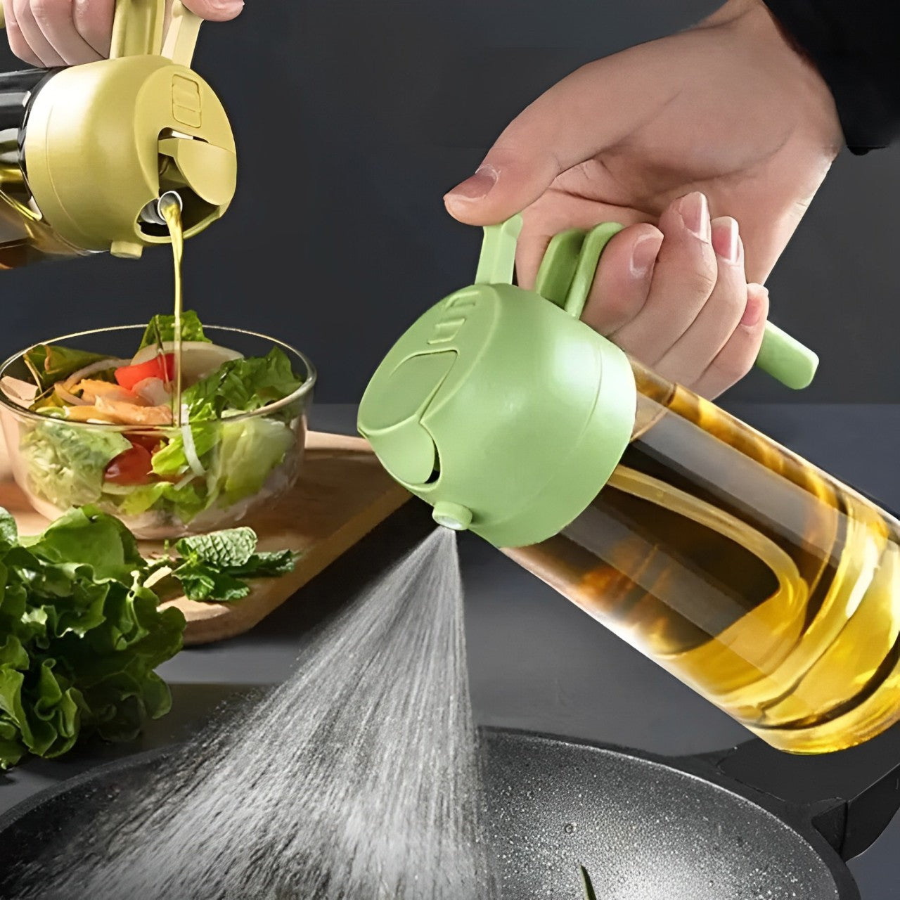 Easy Pump Olive Oil Sprayer for Kitchen and BBQ