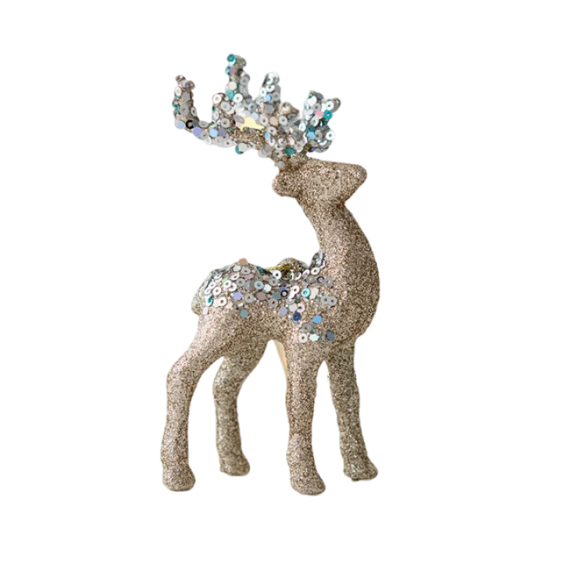 Shiny Reindeer Christmas Ornament
