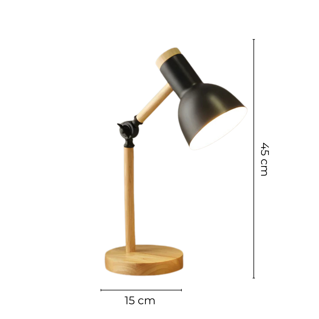 Befez | Wooden Flexible Desk LED Lamp