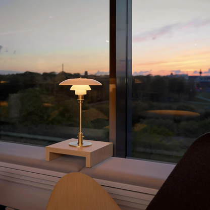 Befez | Modern Chrome Desk Lamp