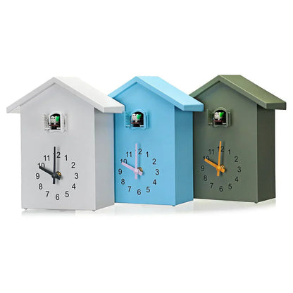 Simple Cuckoo Wall Clock - Classic Silent Hour Chime