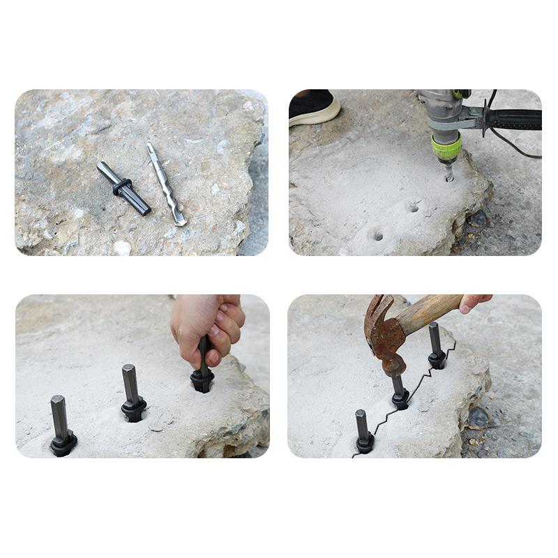 Heavy Duty 16 Wedge Stone Splitting Hammer Tool
