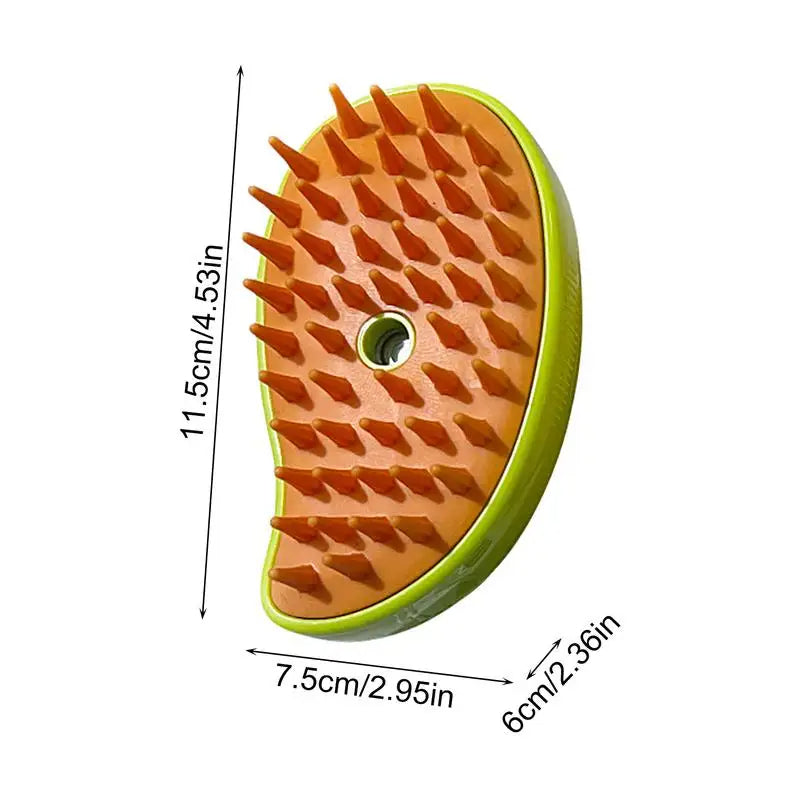 Gentle Pet Grooming Steam Brush