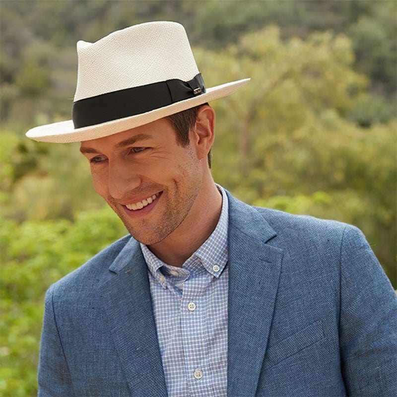 Natural Woven Panama Sun Hat