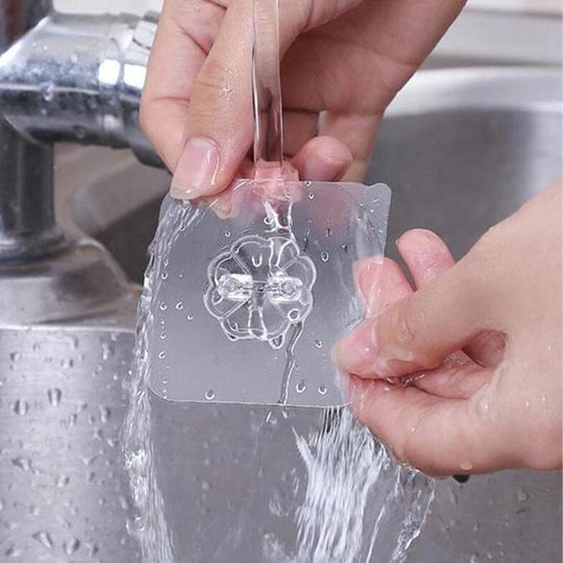 Strong Sticky Wall Hooks (10/20/30 pack)