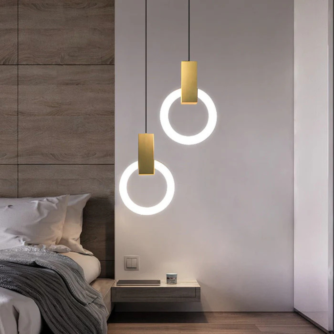 Modern Scandi LED Hanging Lamp - Befez