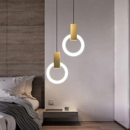 Modern Scandi LED Hanging Lamp - Befez