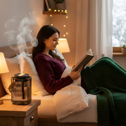 Compact 3L Humidifier for Dry Skin and Better Sleep