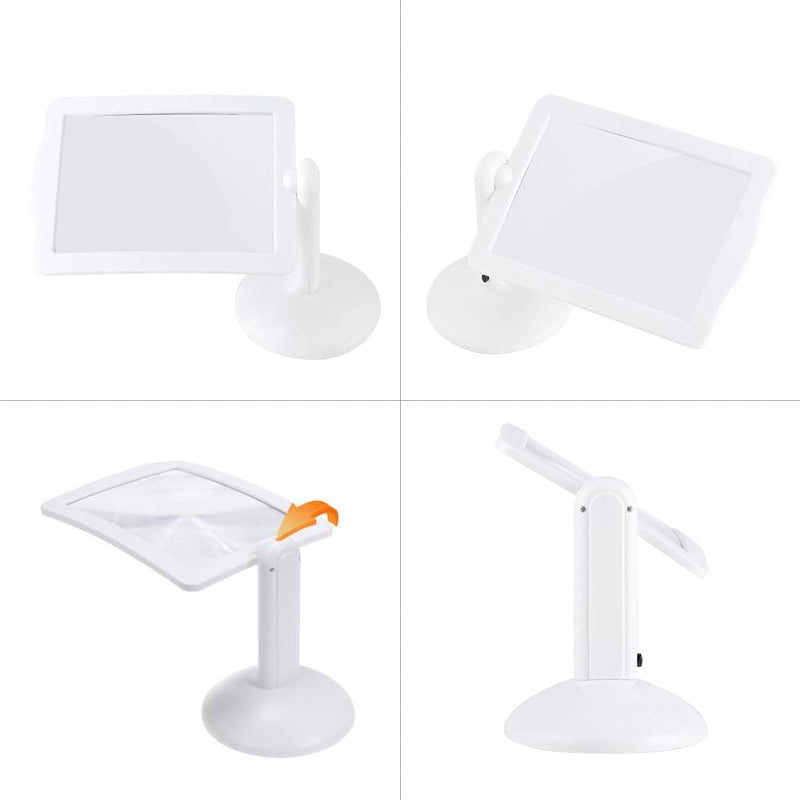 Compact LED Desk Magnifying Glass