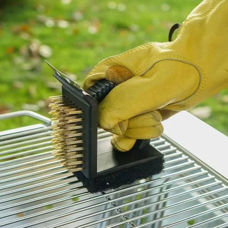 Multi Purpose Right Angle BBQ Grill Cleaner Brush - Befez