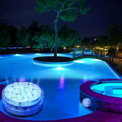 Wireless LED Lamp with Magnetic Base and Remote Control
