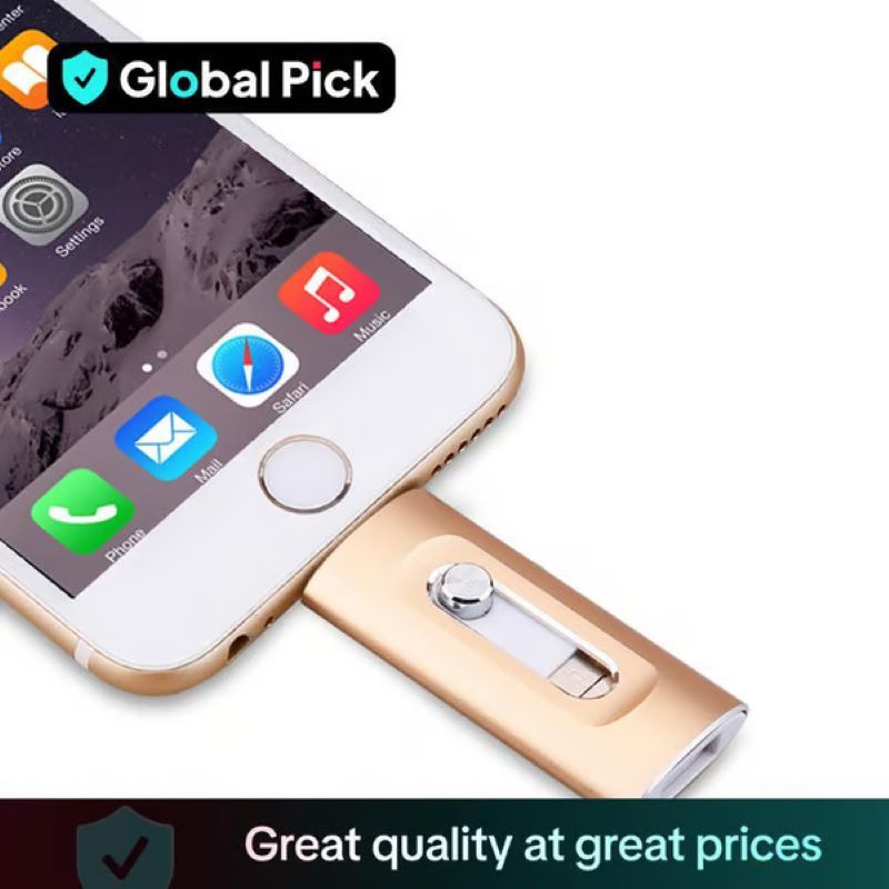Versatile 3 in 1 USB Flash Drive for Phone and PC