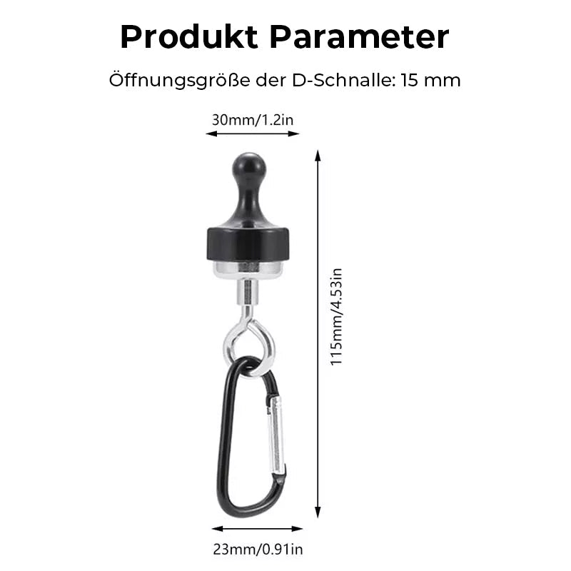 Practical Strong Magnetic Tent Hook