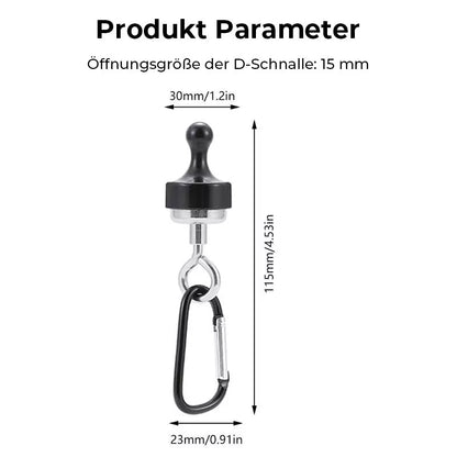 Practical Strong Magnetic Tent Hook