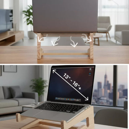 Comfortable Wooden Neck Rest for Home and Office Use