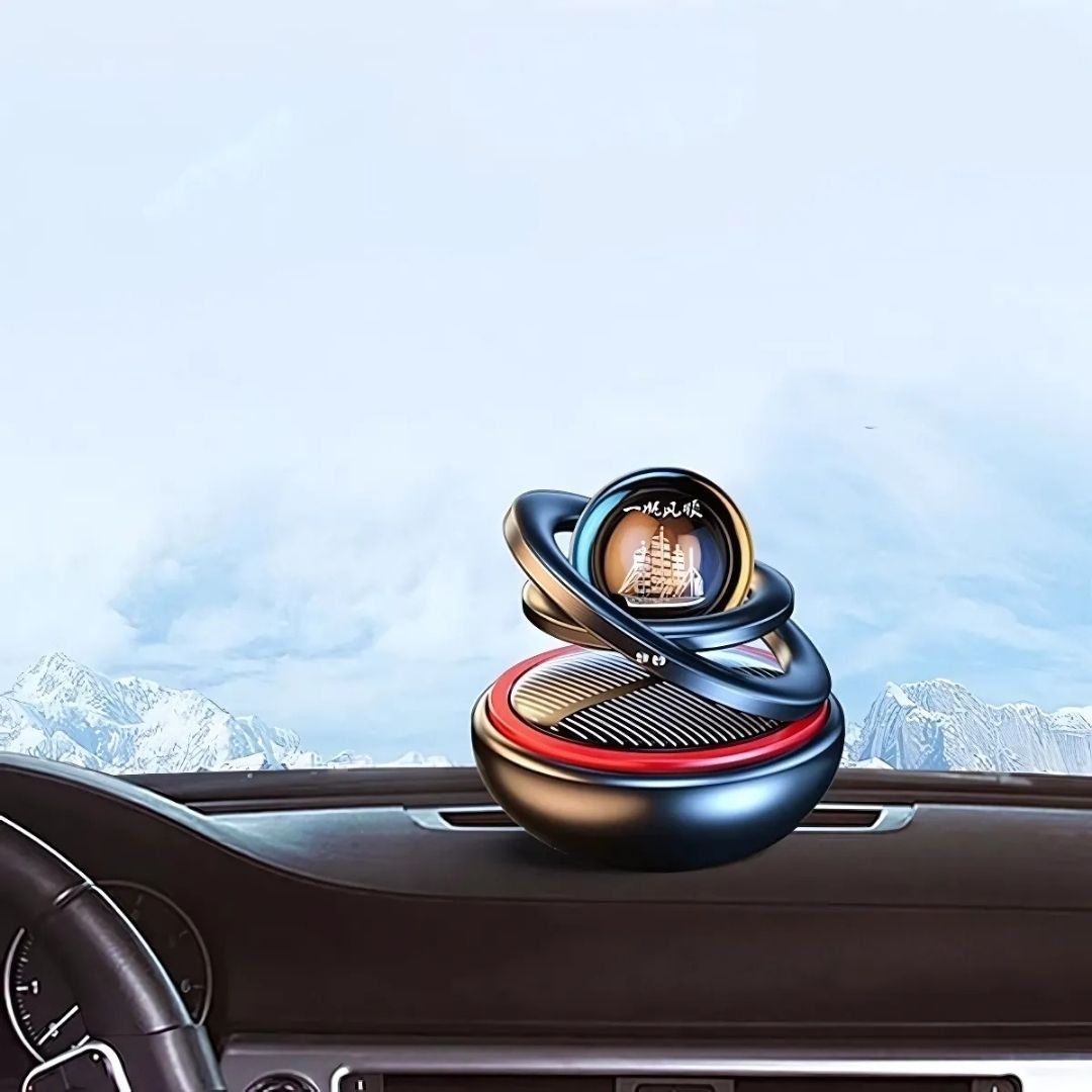 Fresh Car Air Purifier Solar Powered Odor Eliminator