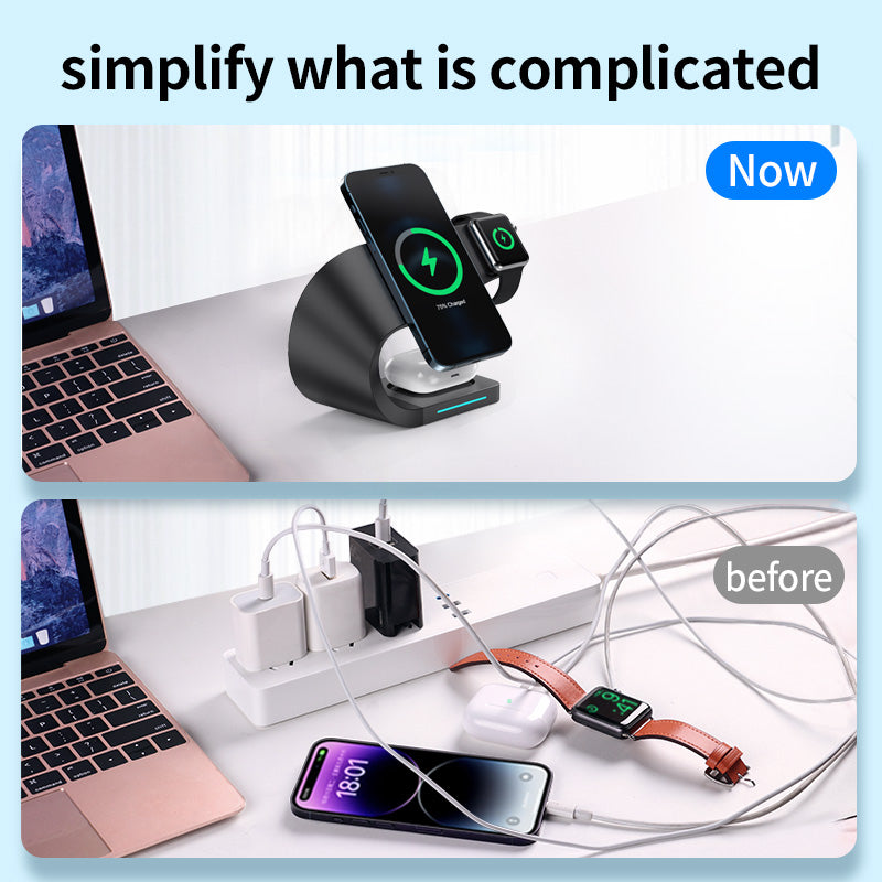 Quick Charge Slim iPhone Magnetic Charger Dock