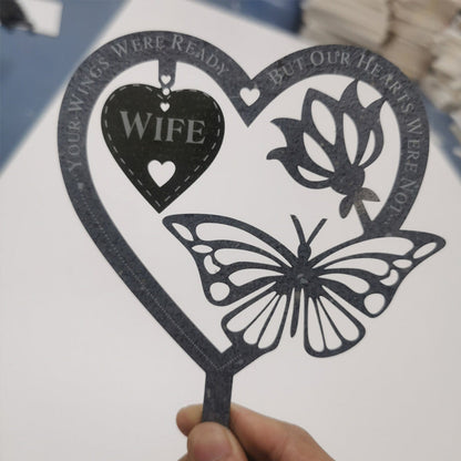 Heartfelt Winged Memory Ornament