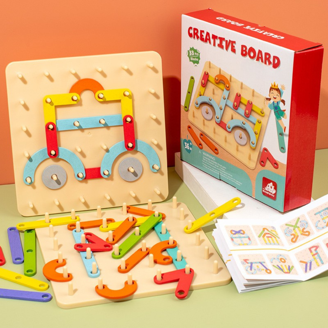 Fun Wooden Learning Puzzle Toy - Befez