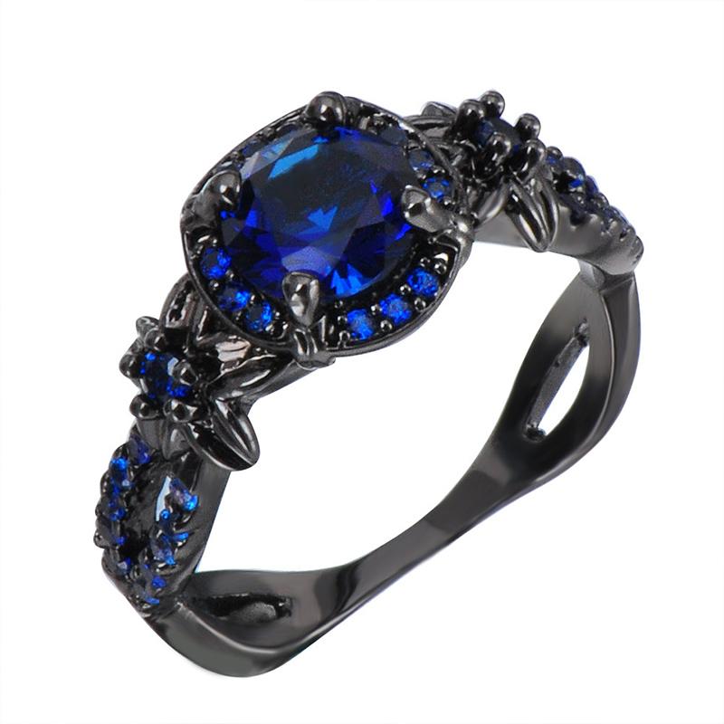 Timeless Black Gemstone Ring