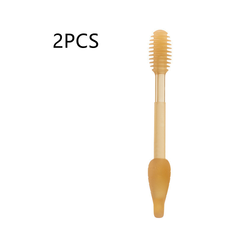 Soft Baby Silicone Toothbrush Kit with Travel Case
