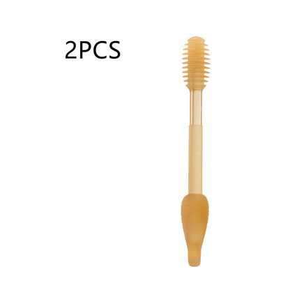Soft Baby Silicone Toothbrush Kit with Travel Case