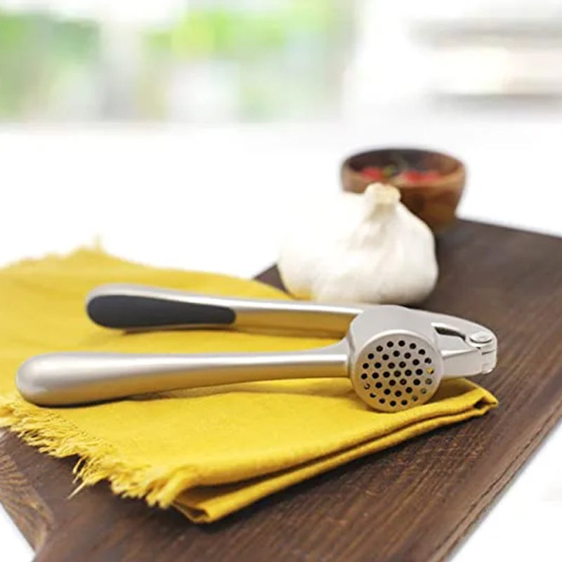 Durable Stainless Steel Garlic Crusher