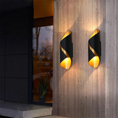 Bright Solar Powered Outside Wall Light