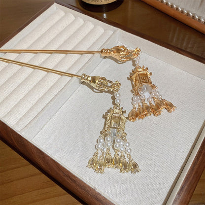 Vintage Inspired Hairpin Lantern Clips