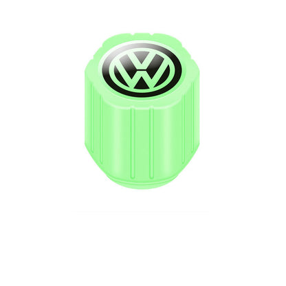 Bright Green LED Tire Valve Stem Caps 20 Pack