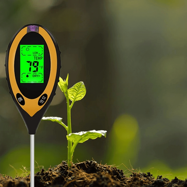 Accurate 4-in-1 Garden Soil Tester Kit