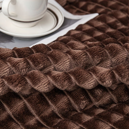 Cozy Plush Fleece Throw Blanket for Home