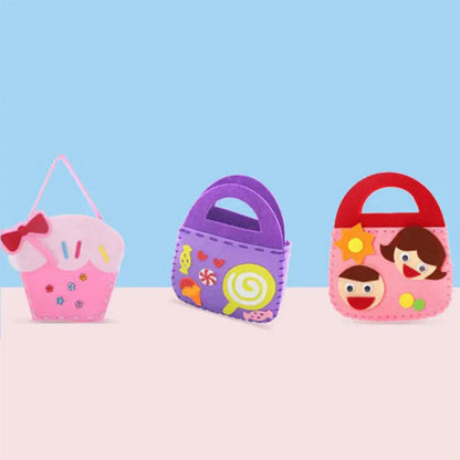 Colorful Handmade School Backpack