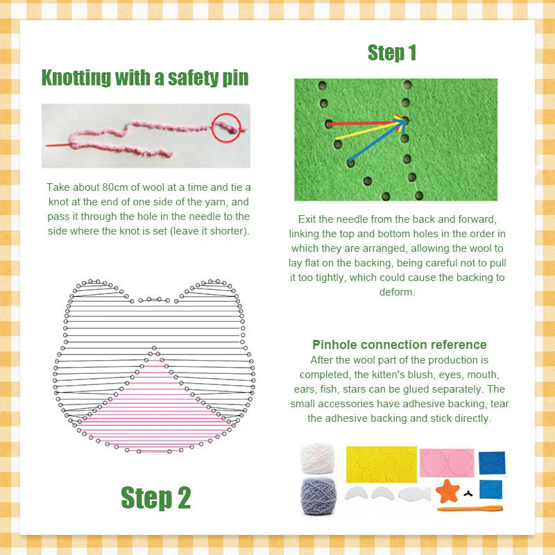 Fun DIY Doll Craft Kit for Children