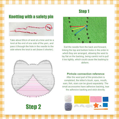 Fun DIY Doll Craft Kit for Children