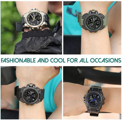 Waterproof LED Sports Watch for Men