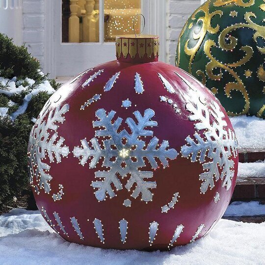 Befez | Festive Outdoor Blow Up Christmas Ball Decoration