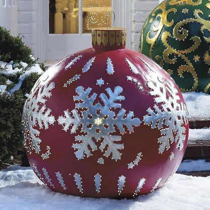 Befez | Festive Outdoor Blow Up Christmas Ball Decoration