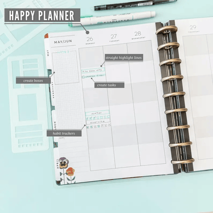 Befez CraftMaster FlexiLine Planner Organizer Stickers