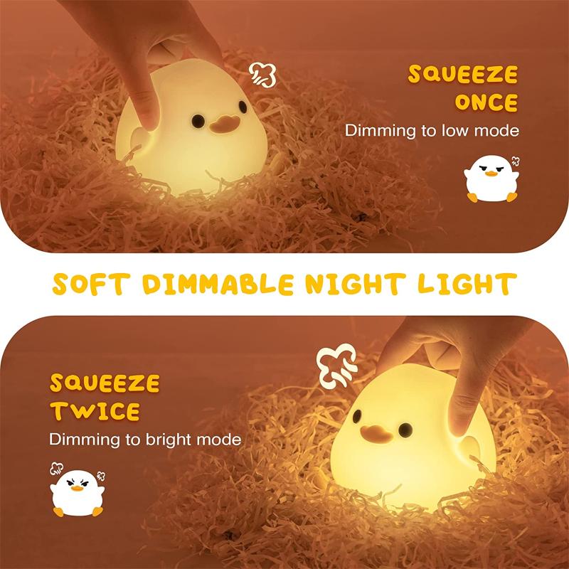 Cute Kids Night Lamp - Gentle Sleep Light For Babies