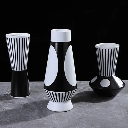 Stylish Abstract Decor Vase