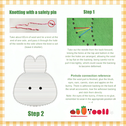Fun DIY Doll Craft Kit for Children