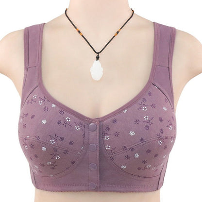Soft Front Closure Supportive Bra