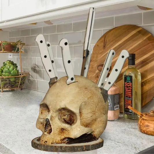 Spooky Skull Kitchen Decor - Befez