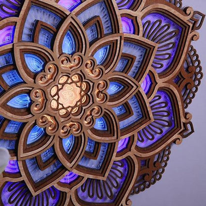 Colorful Meditation LED Night Lamp