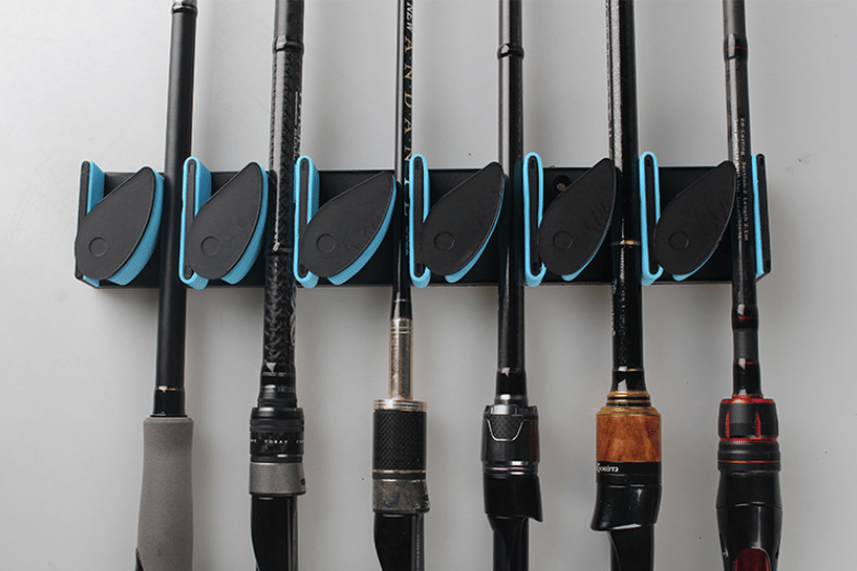 Fishing Rod Storage Rack Organizer System